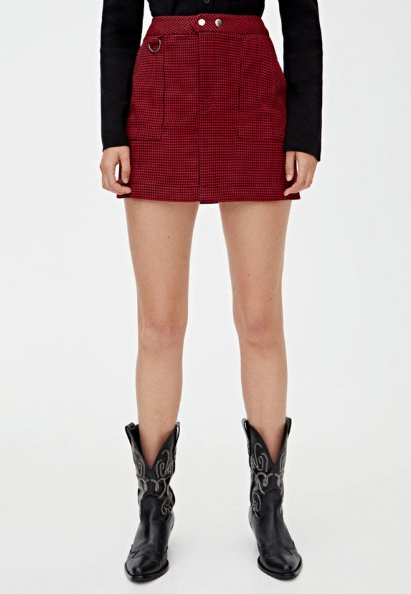 

Юбка Pull&Bear, Красный