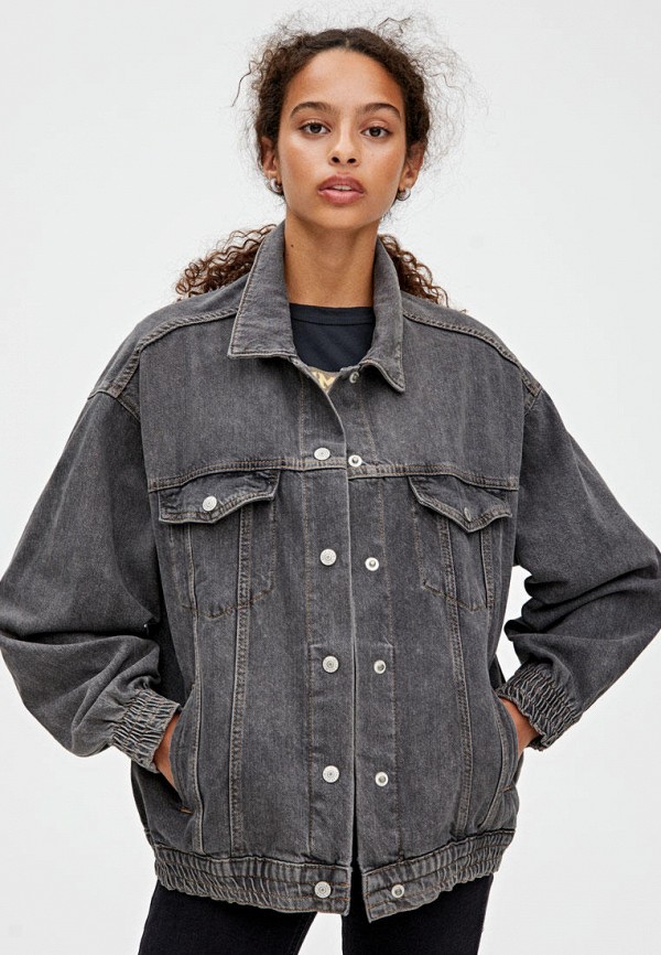 

Куртка джинсовая Pull&Bear, Серый