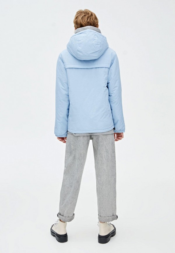 

Куртка утепленная Pull&Bear, Голубой