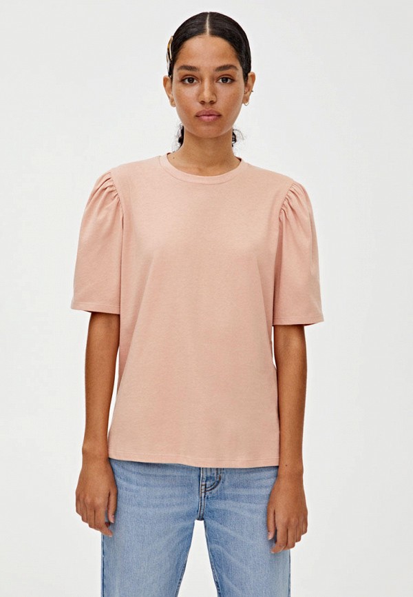 

Футболка Pull&Bear, Розовый