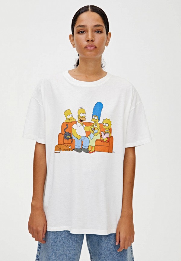 

Футболка Pull&Bear, Белый
