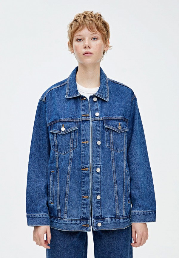 

Куртка джинсовая Pull&Bear, Синий