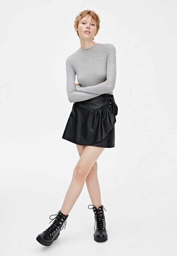 

Лонгслив Pull&Bear, Серый