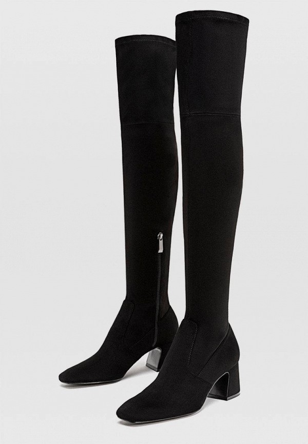 

Ботфорты Stradivarius, Черный