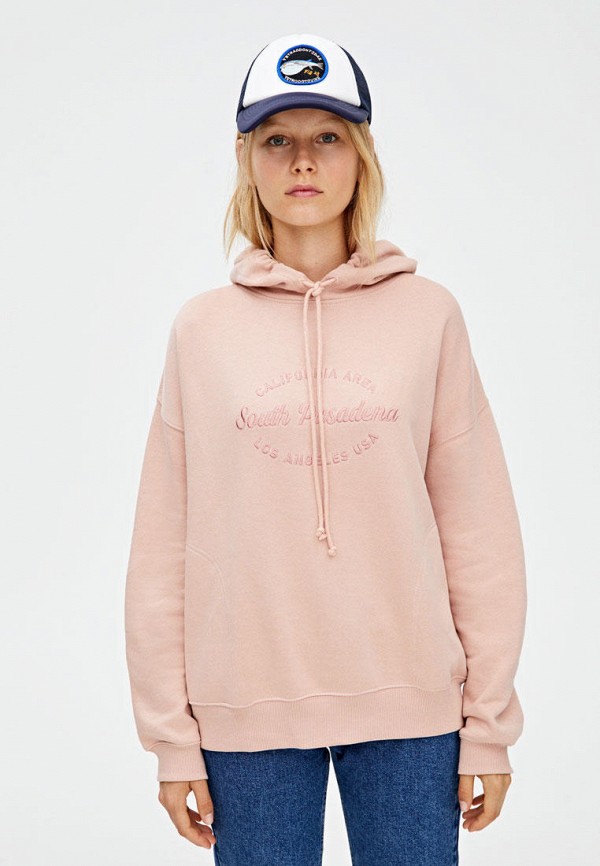 

Худи Pull&Bear, Розовый