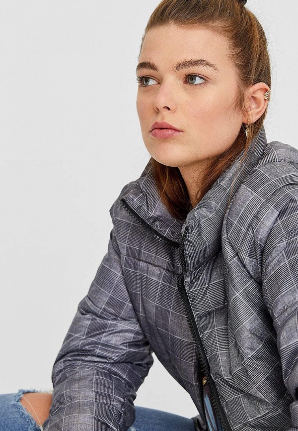 

Куртка утепленная Stradivarius, Серый