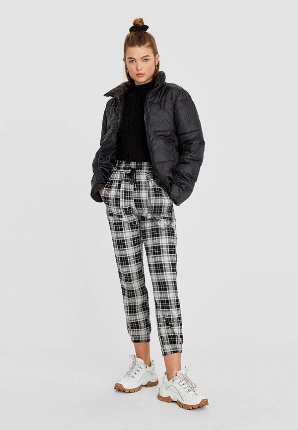 

Куртка утепленная Stradivarius, Черный
