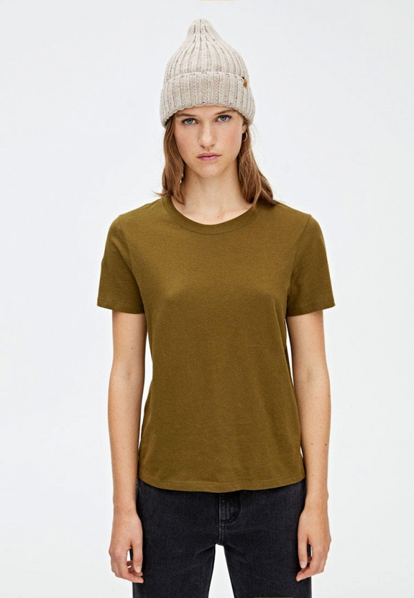 

Футболка Pull&Bear, Хаки
