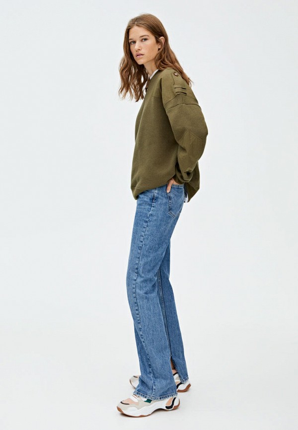 

Свитшот Pull&Bear, Хаки
