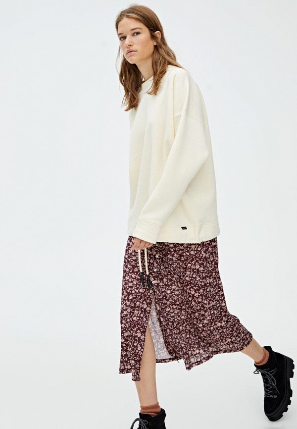 

Юбка Pull&Bear, Бордовый