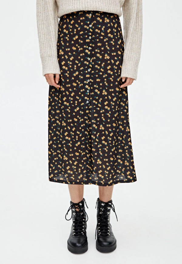 

Юбка Pull&Bear, Черный