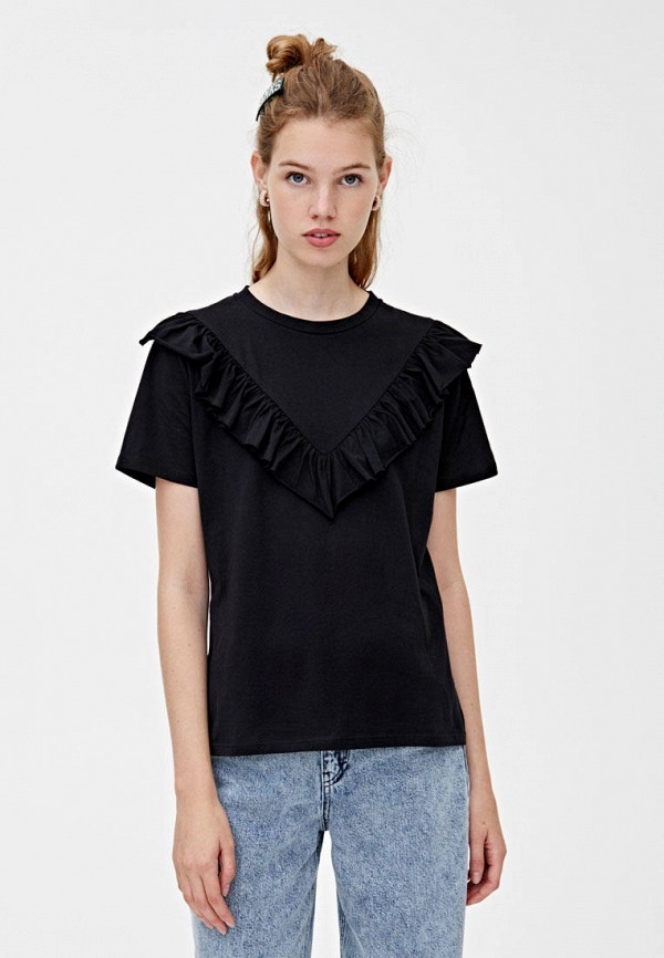 

Футболка Pull&Bear, Черный
