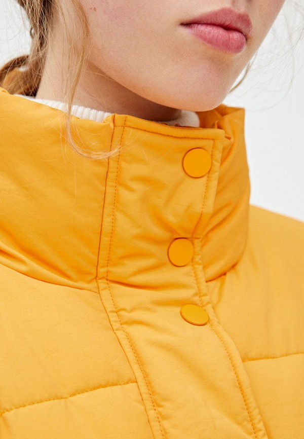 

Куртка утепленная Pull&Bear, Желтый