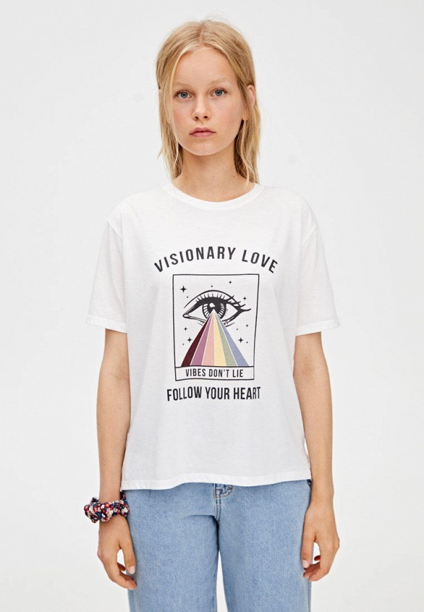 

Футболка Pull&Bear, Белый