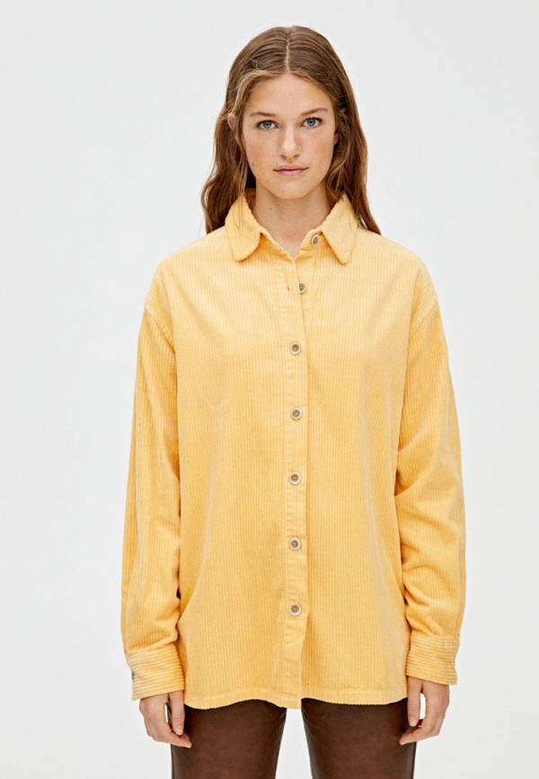 

Рубашка Pull&Bear, Желтый
