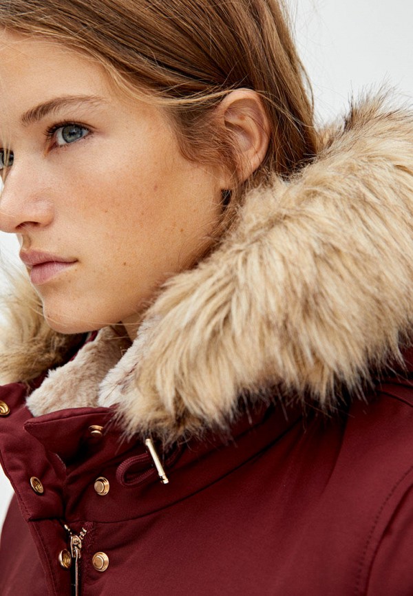 

Парка Pull&Bear, Бордовый