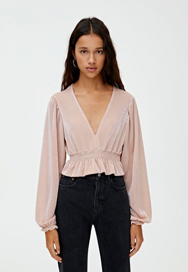 

Блуза Pull&Bear, Розовый