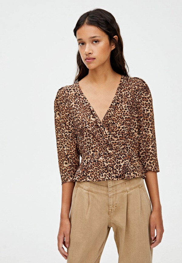 

Блуза Pull&Bear, Коричневый