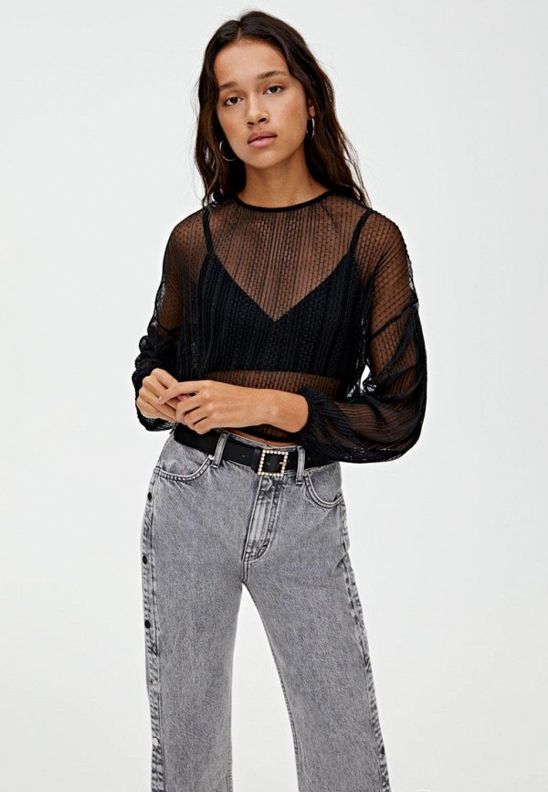 

Блуза Pull&Bear, Черный