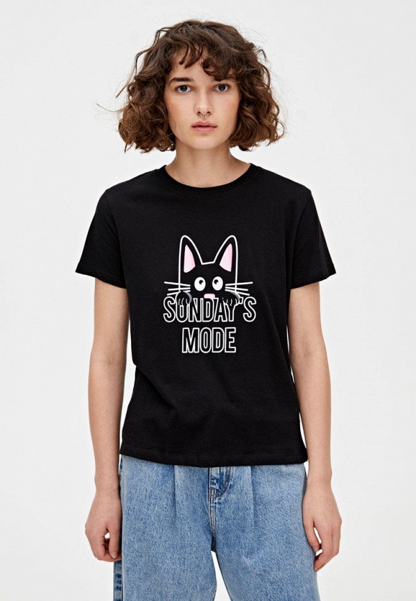 

Футболка Pull&Bear, Черный
