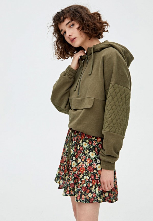 

Толстовка Pull&Bear, Хаки