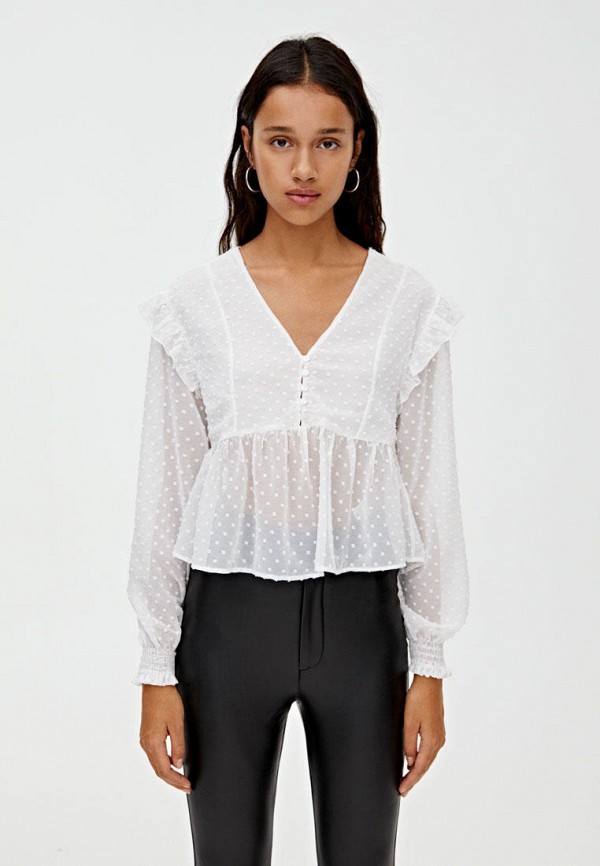 

Блуза Pull&Bear, Белый