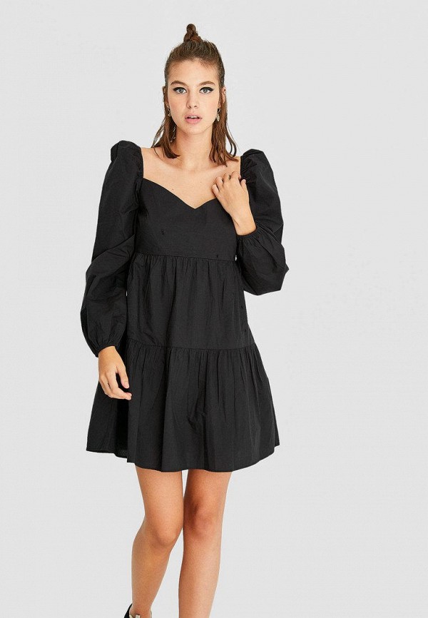 

Платье Stradivarius, Черный