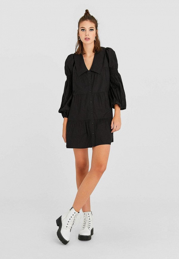 

Платье Stradivarius, Черный