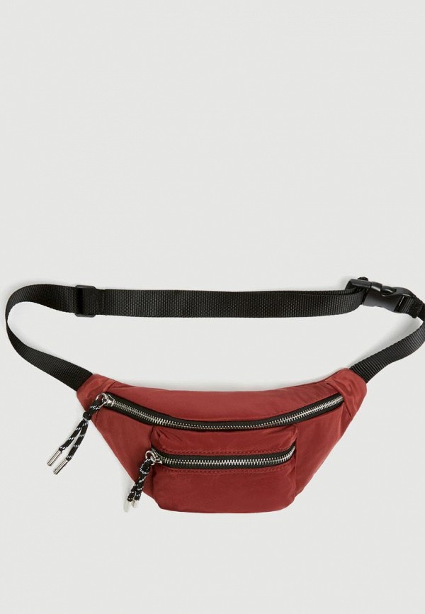 

Сумка поясная Pull&Bear, Бордовый