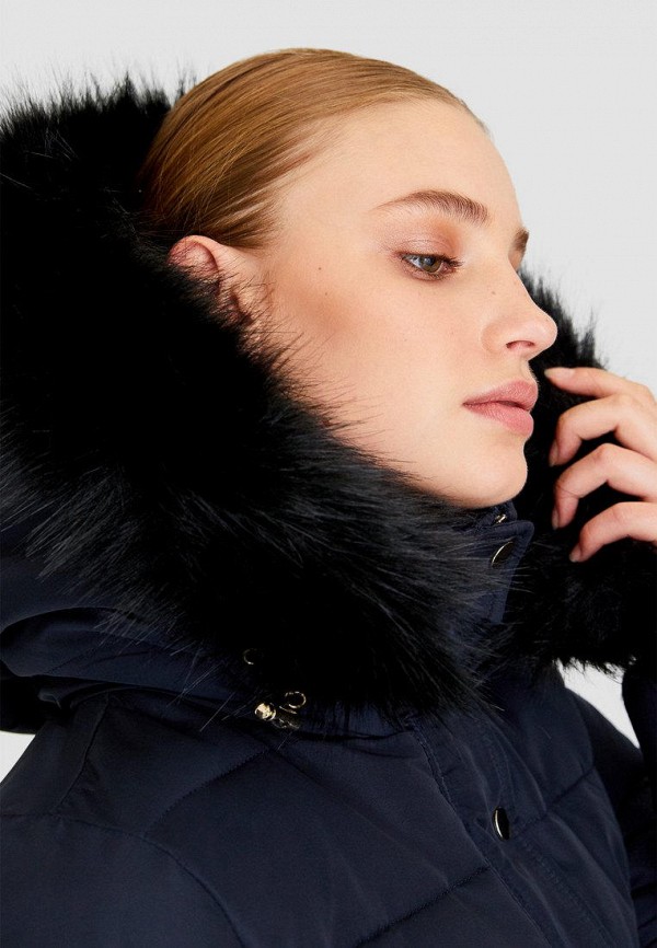 

Куртка утепленная Stradivarius, Синий