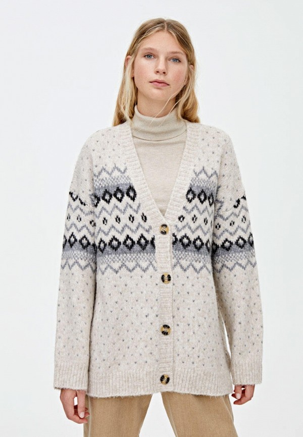 

Кардиган Pull&Bear, Бежевый