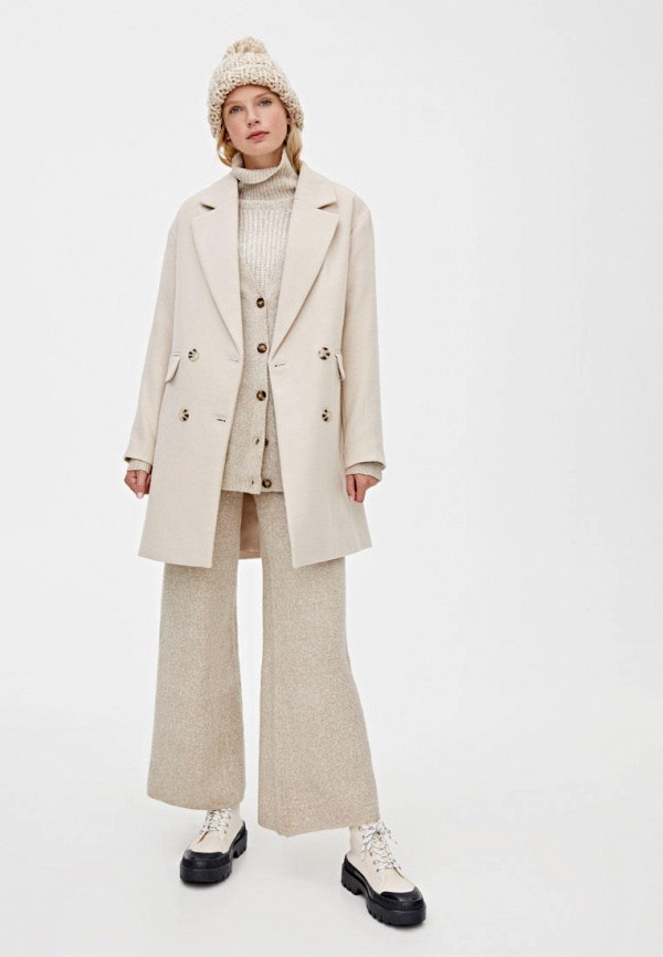 

Пальто Pull&Bear, Бежевый