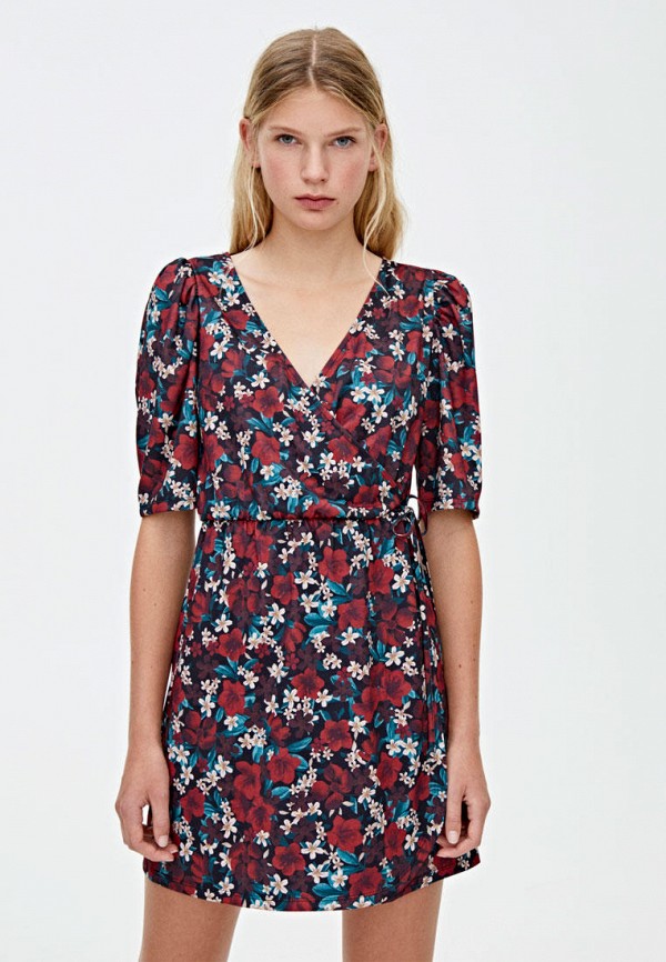 

Платье Pull&Bear, Бордовый