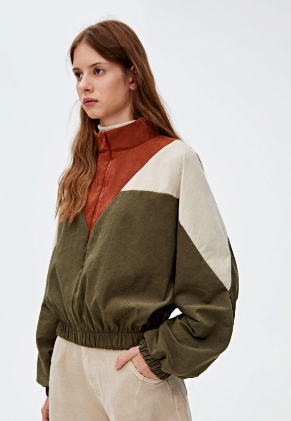

Куртка Pull&Bear, Хаки