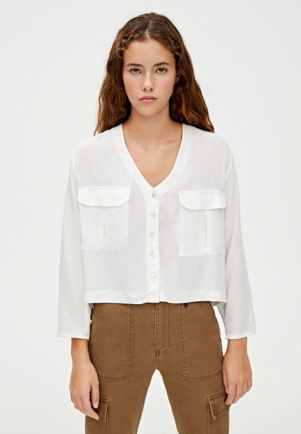 

Блуза Pull&Bear, Белый