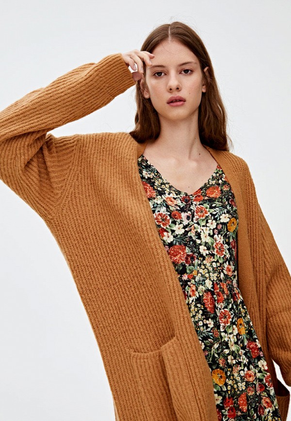 

Кардиган Pull&Bear, Коричневый