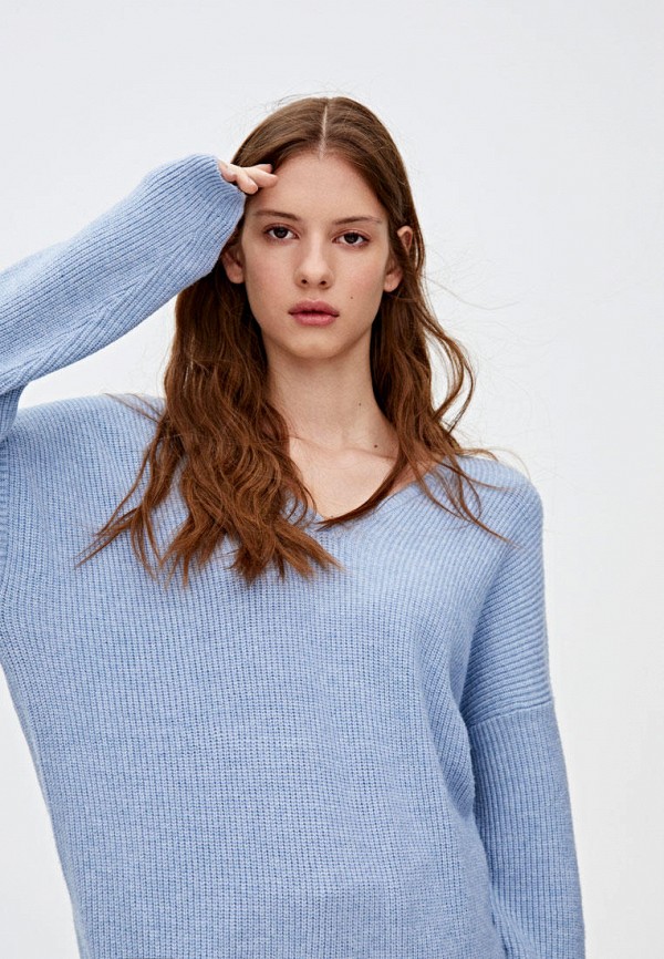 

Пуловер Pull&Bear, Синий