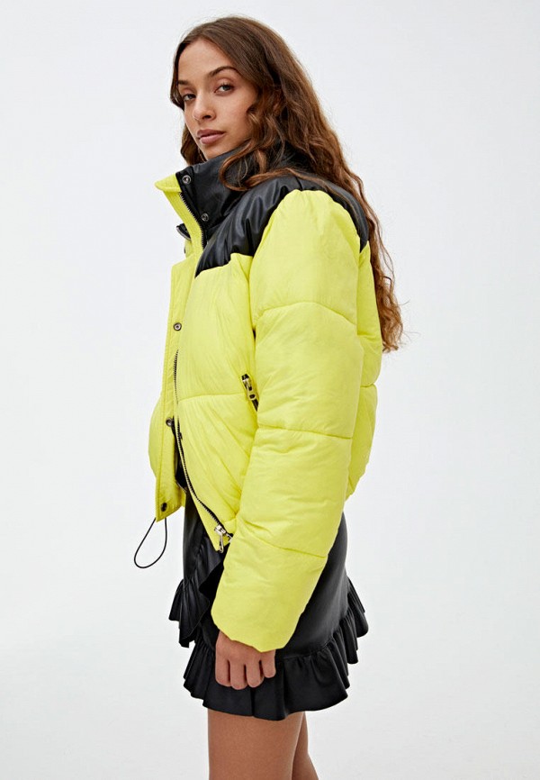

Куртка утепленная Pull&Bear, Желтый