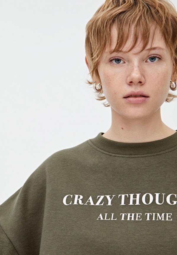 

Свитшот Pull&Bear, Хаки