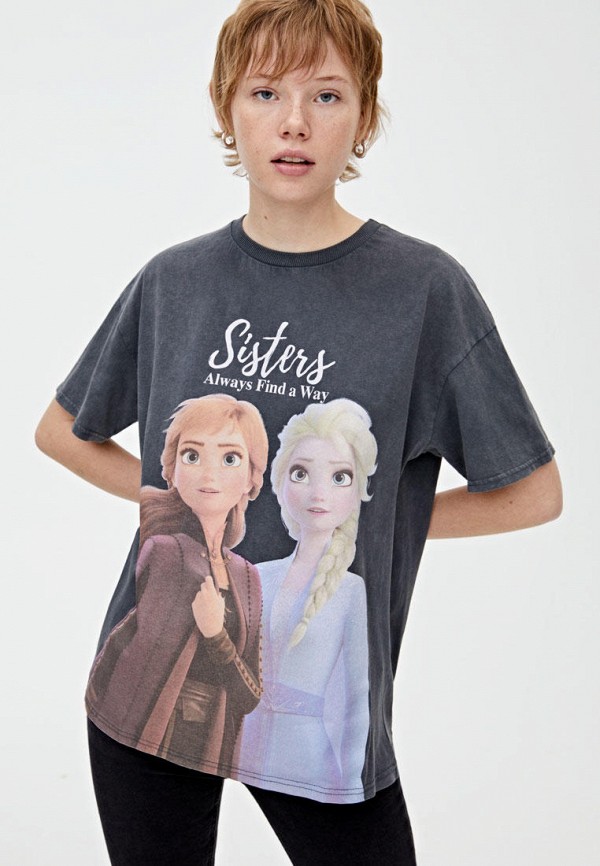 

Футболка Pull&Bear, Серый