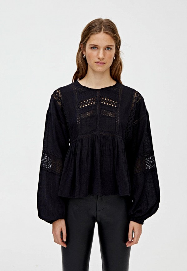

Рубашка Pull&Bear, Черный