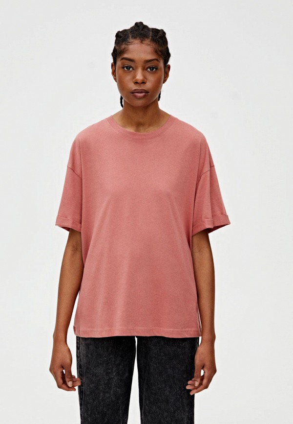 

Футболка Pull&Bear, Розовый