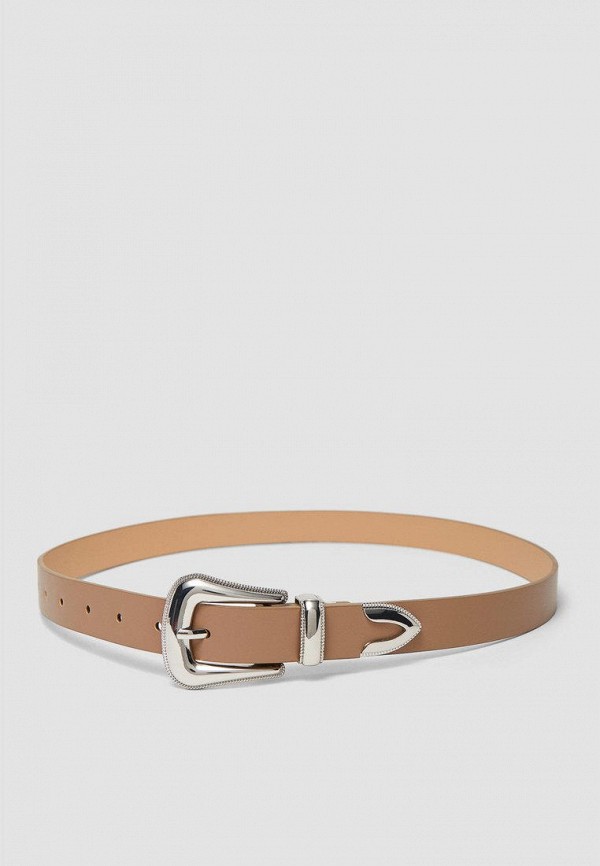 

Ремень Stradivarius, Бежевый