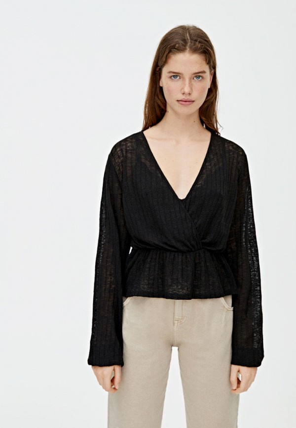 

Блуза Pull&Bear, Черный