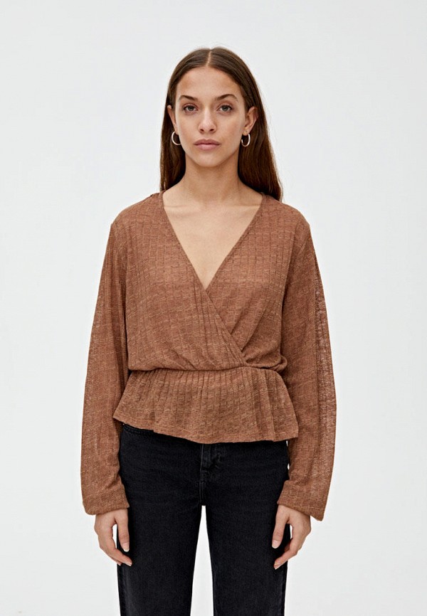 

Блуза Pull&Bear, Коричневый
