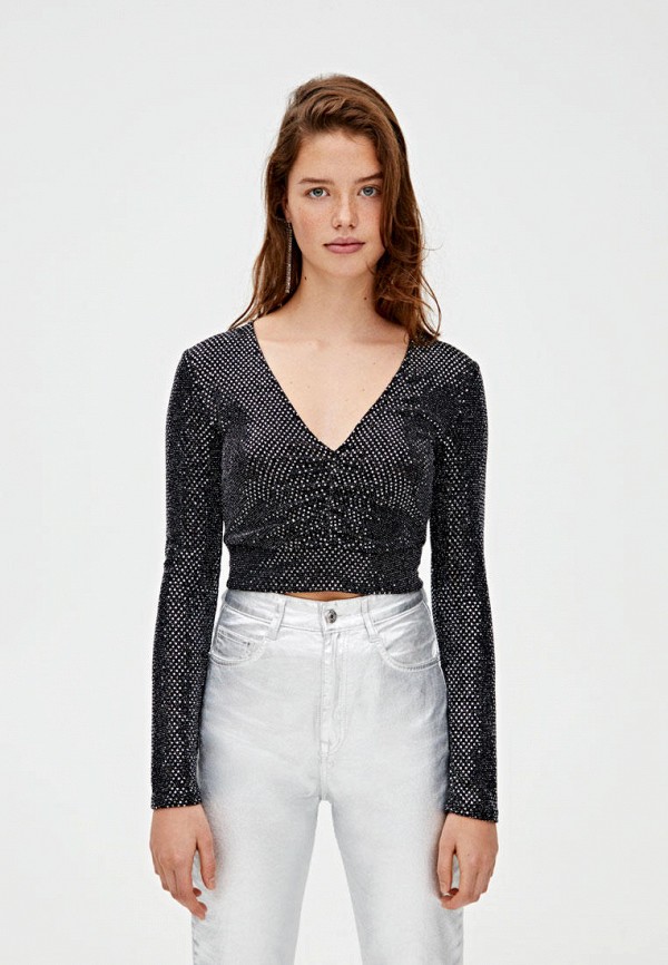 

Топ Pull&Bear, Черный