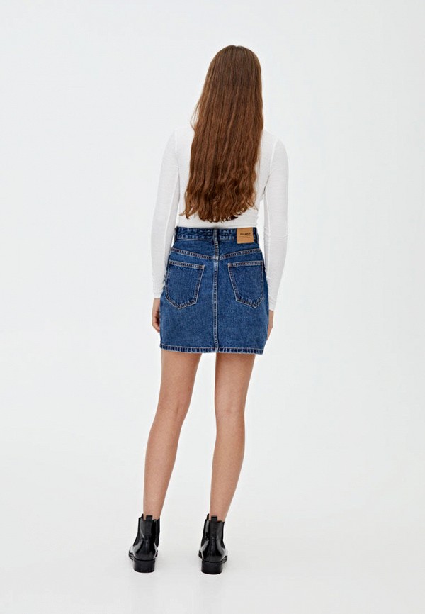 

Юбка джинсовая Pull&Bear, Синий
