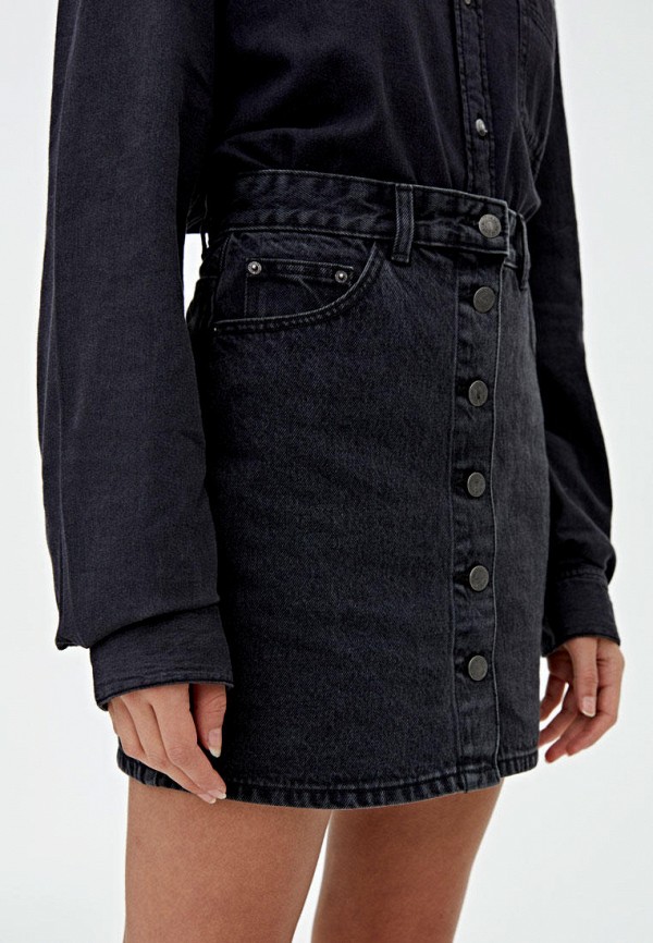 

Юбка джинсовая Pull&Bear, Черный