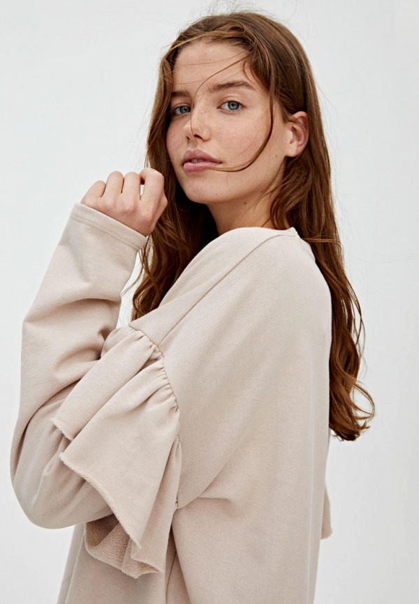 

Свитшот Pull&Bear, Бежевый