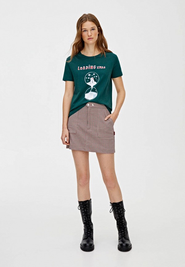 

Футболка Pull&Bear, Зеленый
